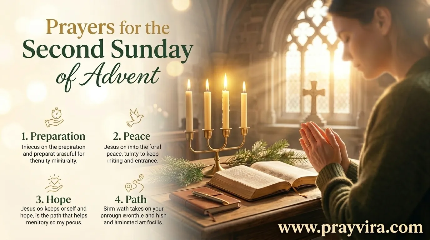Powerful Prayers for the Second Sunday of Advent