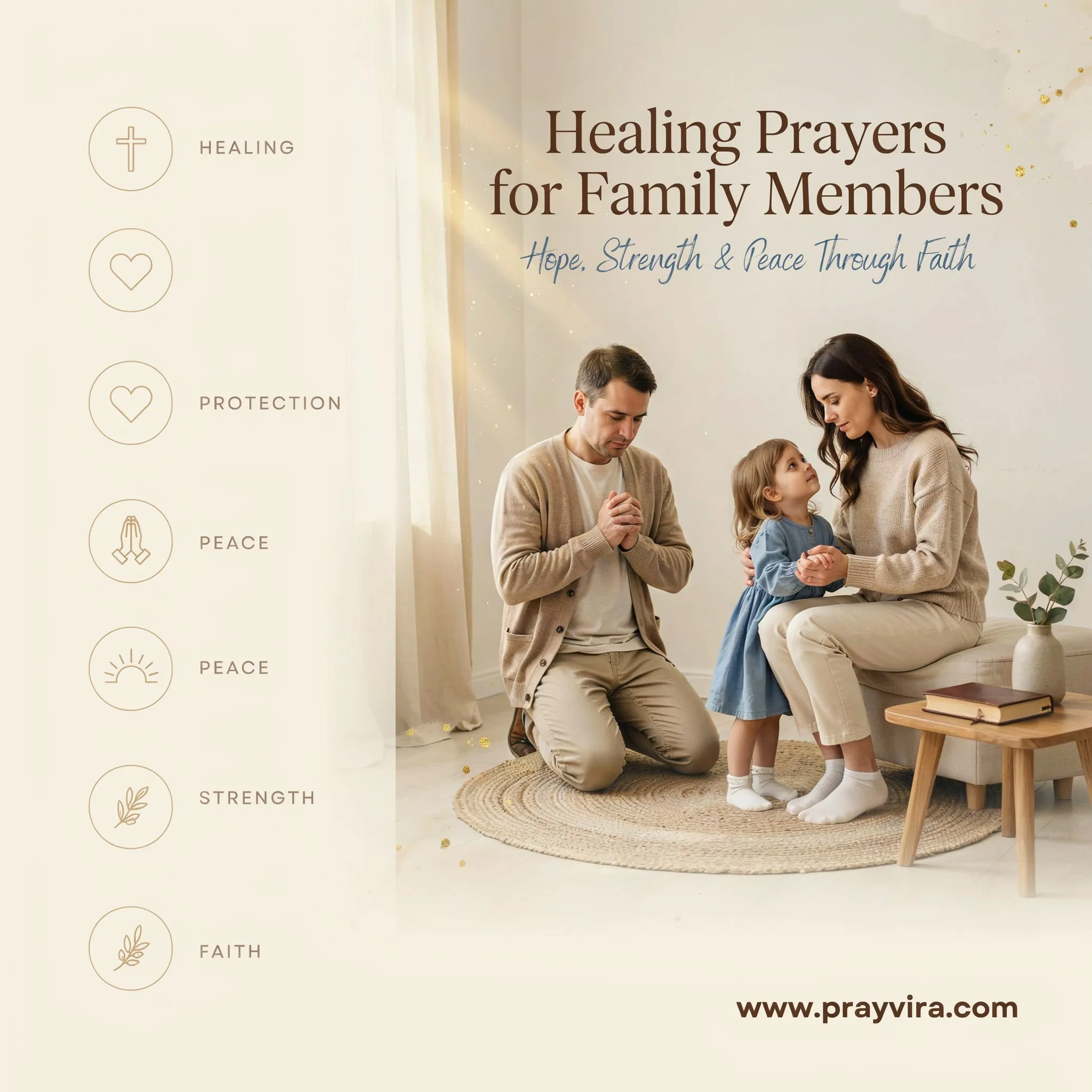 healing prayers for family members